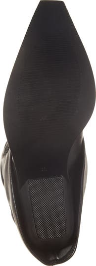 Portabella Foldover Shaft Pointed Toe Bootie