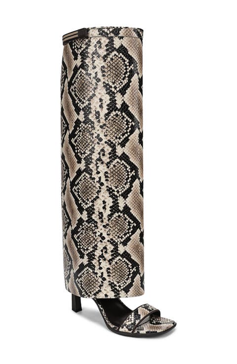 x June Ambrose Nova Shaft Sandal (Women)