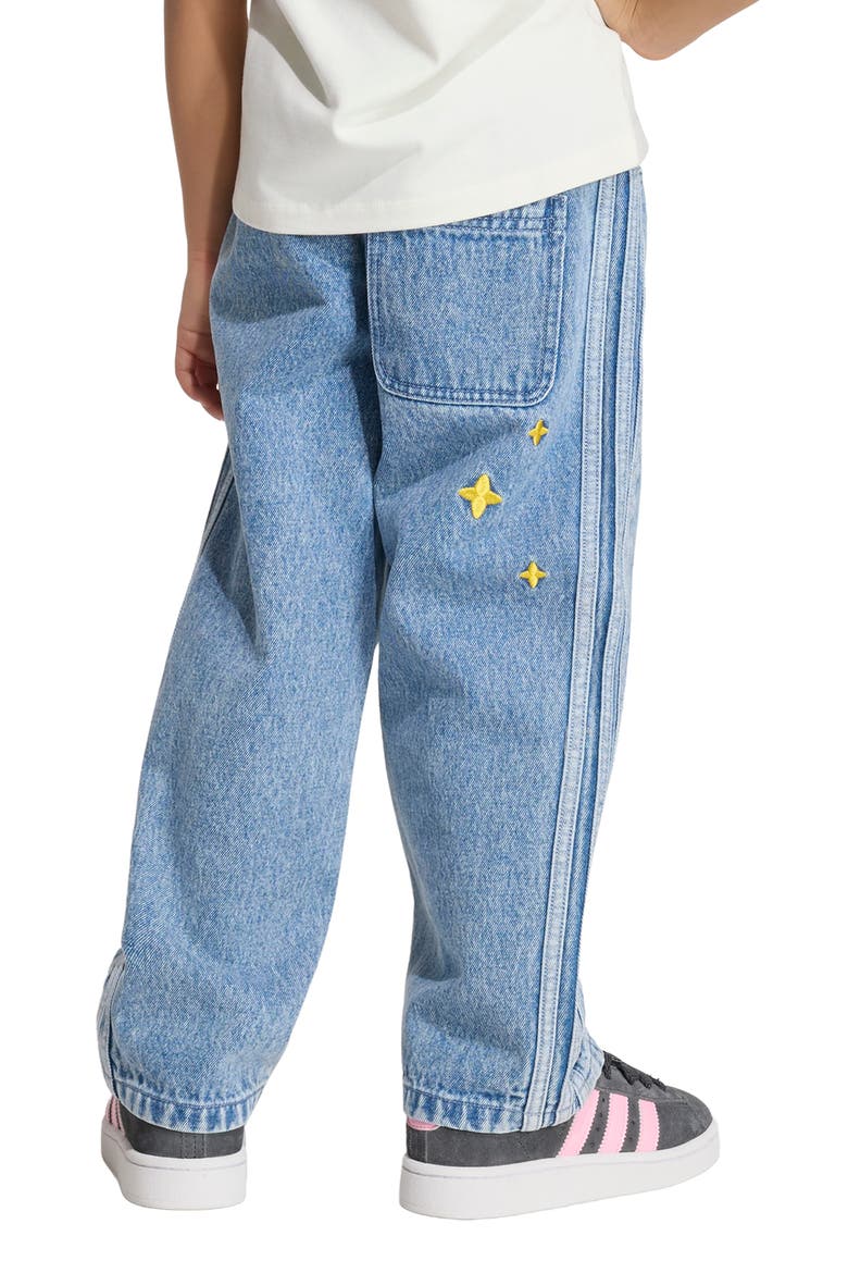 Kids' Loose Leg Jeans, Alternate, color, LIGHT DENIM