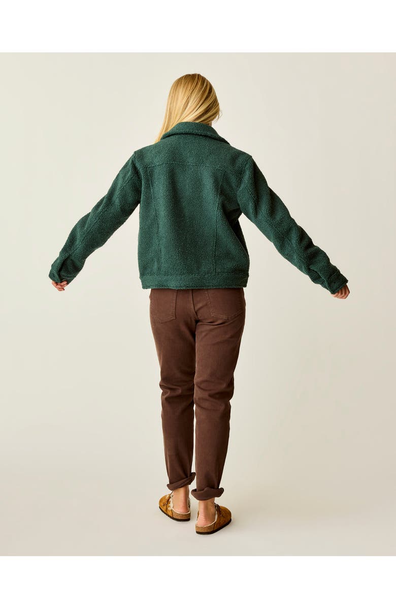 Carve Designs Rhea Boucle Trucker, Alternate, color, Pine