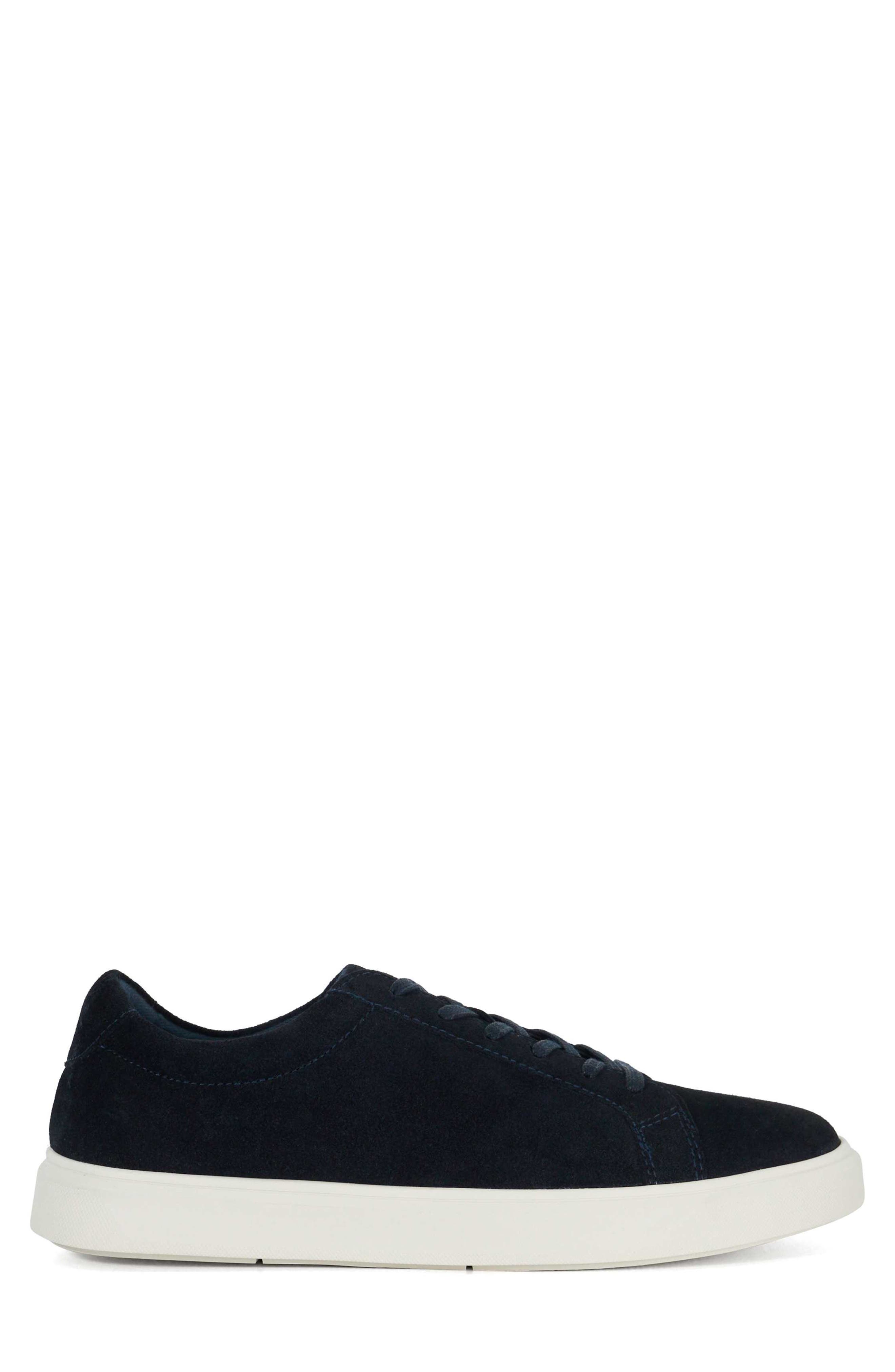 Dune London Tais Sneaker, Alternate, color, Navy