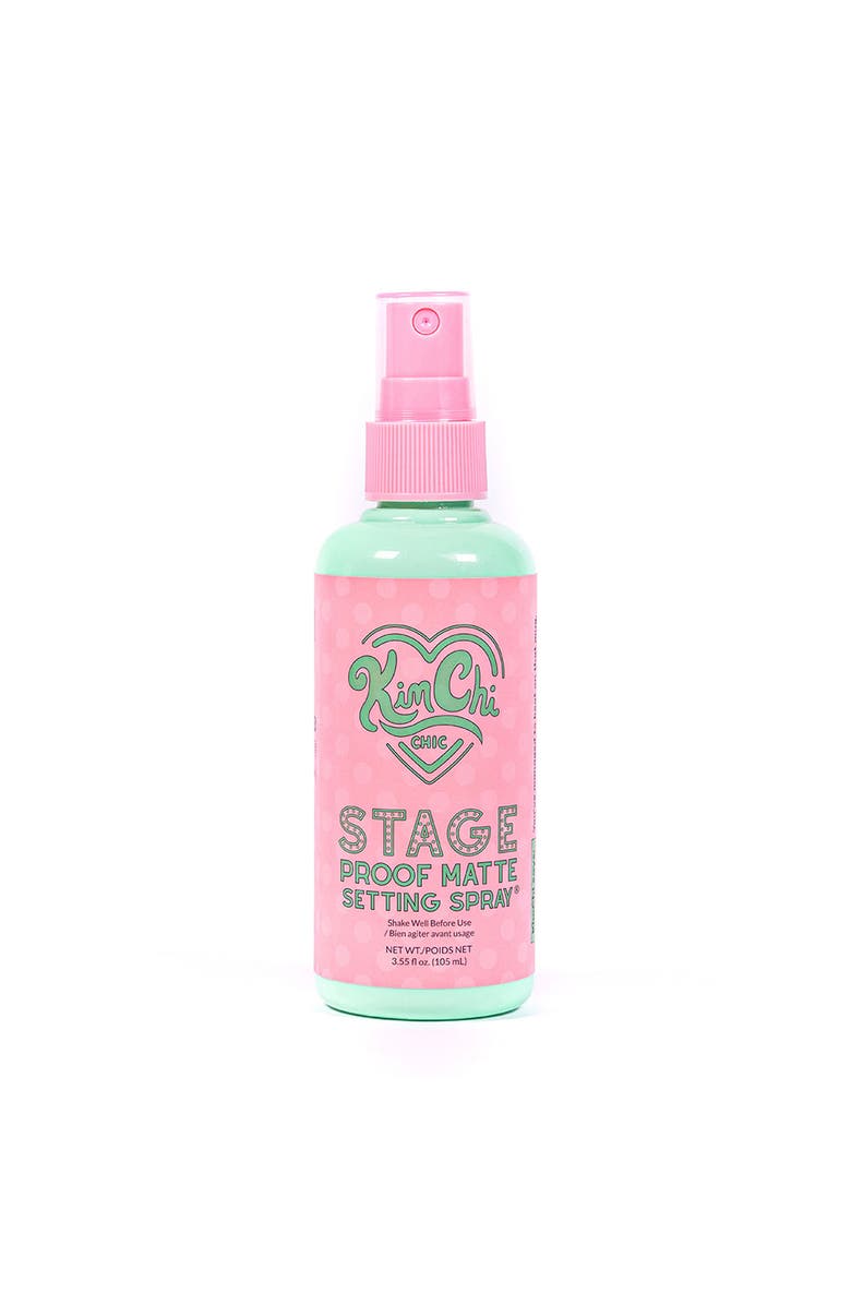KIMCHI CHIC BEAUTY Stage Proof Matte Setting Spray, Alternate, color, NO COLOR