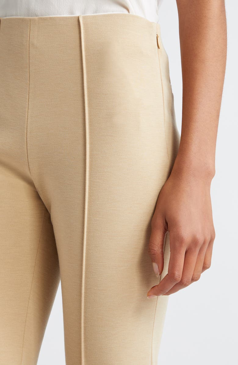 ATM Anthony Thomas Melillo Ponte Knit Kick Flare Pants, Alternate, color, Soft Fawn
