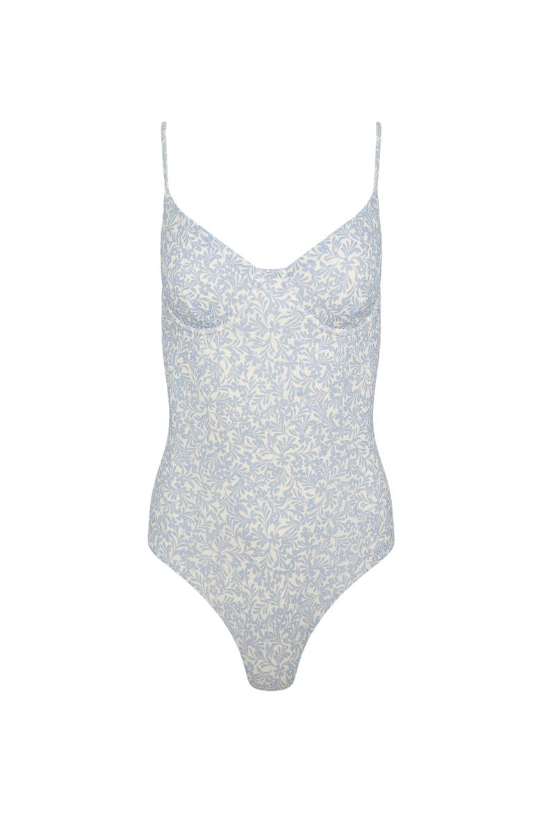 Chelsea Underwire One-Piece, Alternate, color, Sky/Egret