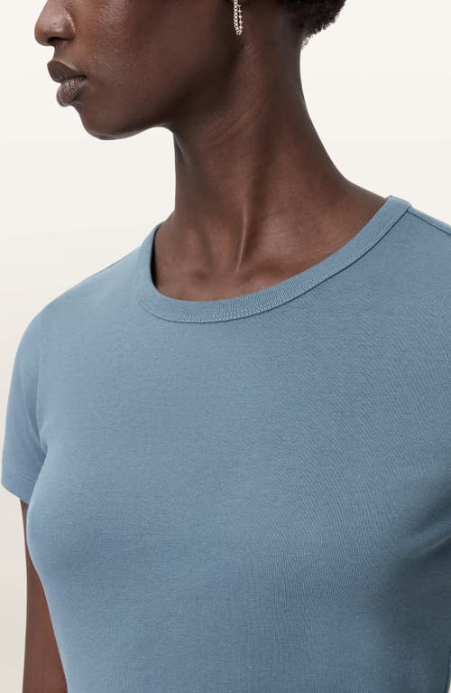 Allsaints Stevie Cotton T-shirt In Blue