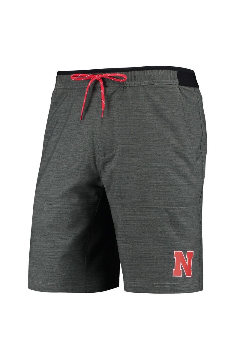 Columbia Men's Columbia Gray Nebraska Huskers Twisted Creek Omni-Shield Shorts, Alternate, color, Gray