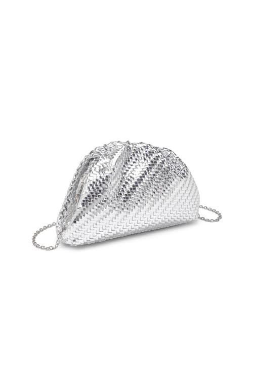 Moda Luxe Serena Crossbody Bag In Silver