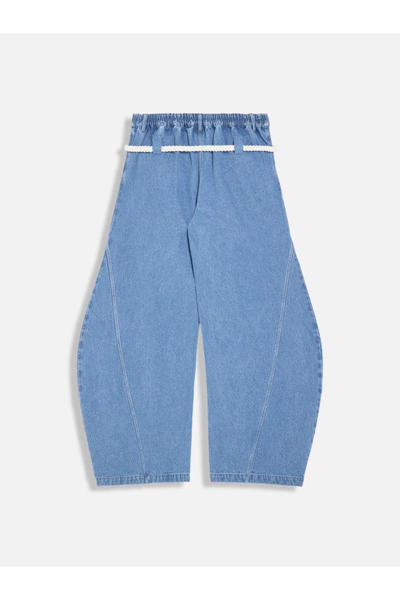 Super Baggy Barrel Jeans, Alternate, color, Light Blue