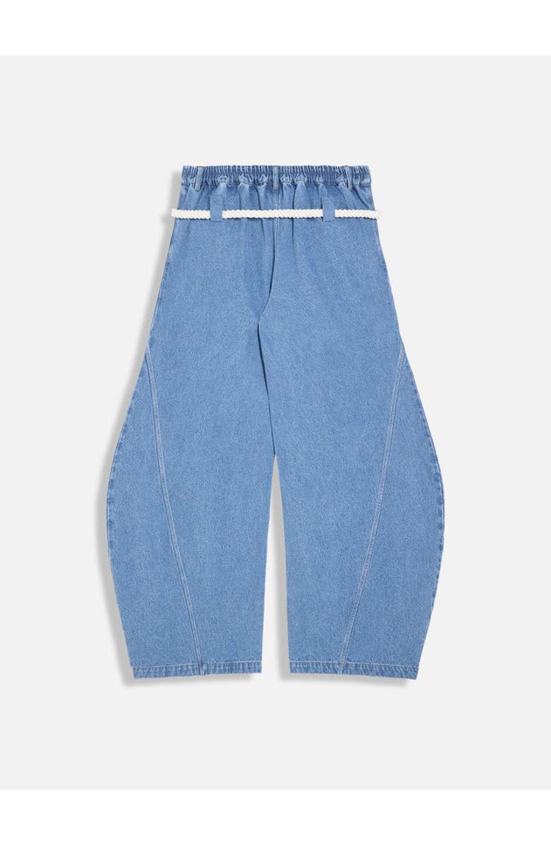 AELFRIC EDEN Super Baggy Barrel Jeans, Alternate, color, Light Blue