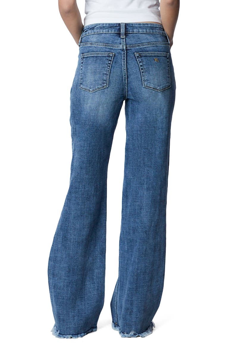 Wash Lab Blessed Relaxed Fit Jeans, Alternate, color, FADED BLUE DARK