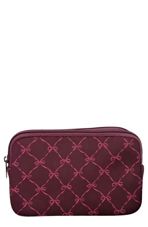 Double Zip Easy View Pouch