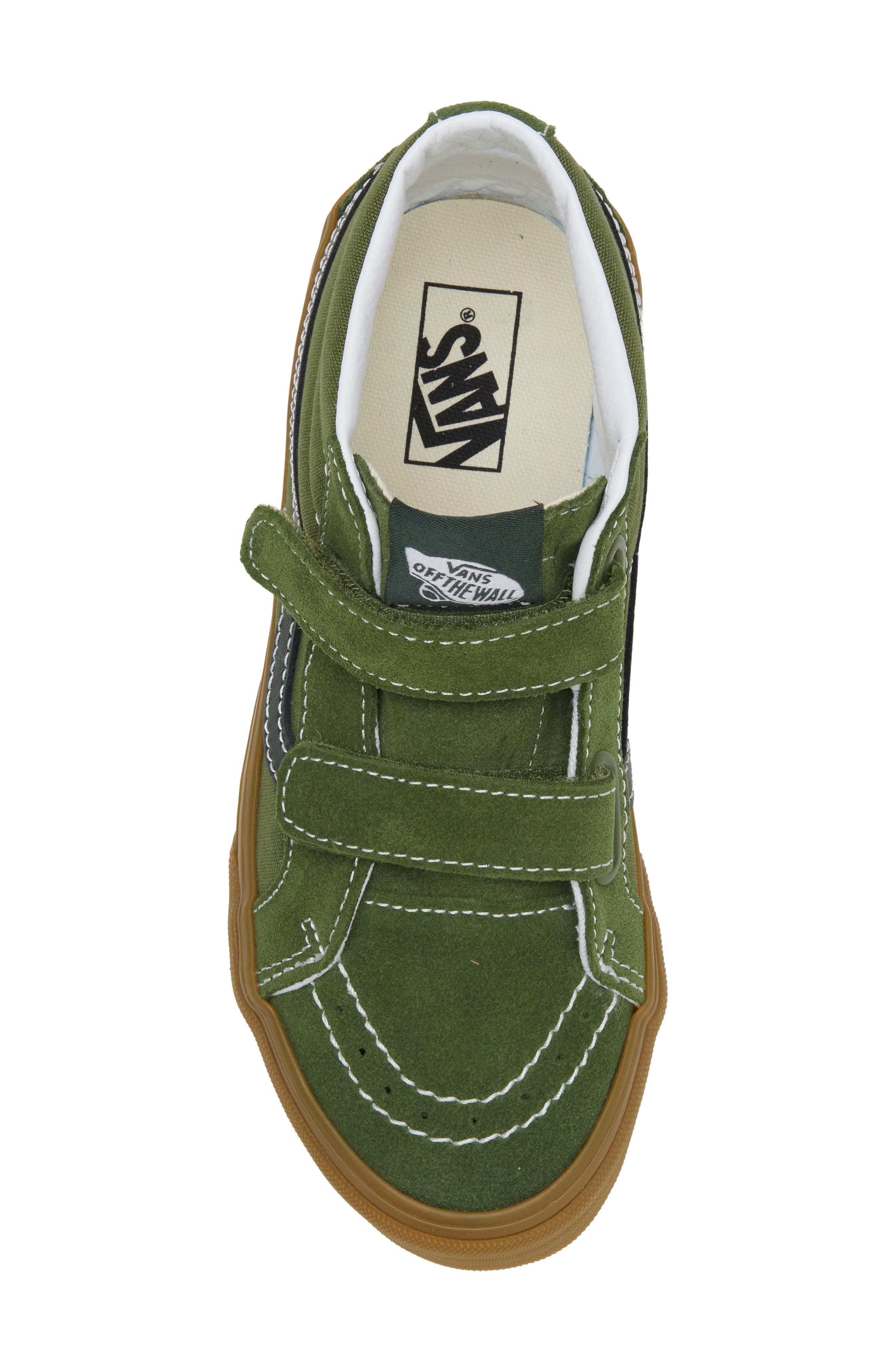 Kids' Sk8-Mid Reissue V Sneaker, Alternate, color, GREEN BALSAM