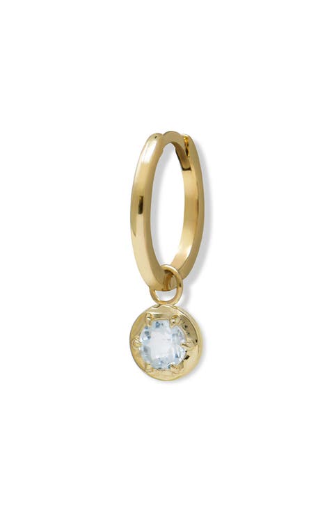Mélia Kate Hoop Drop Earring