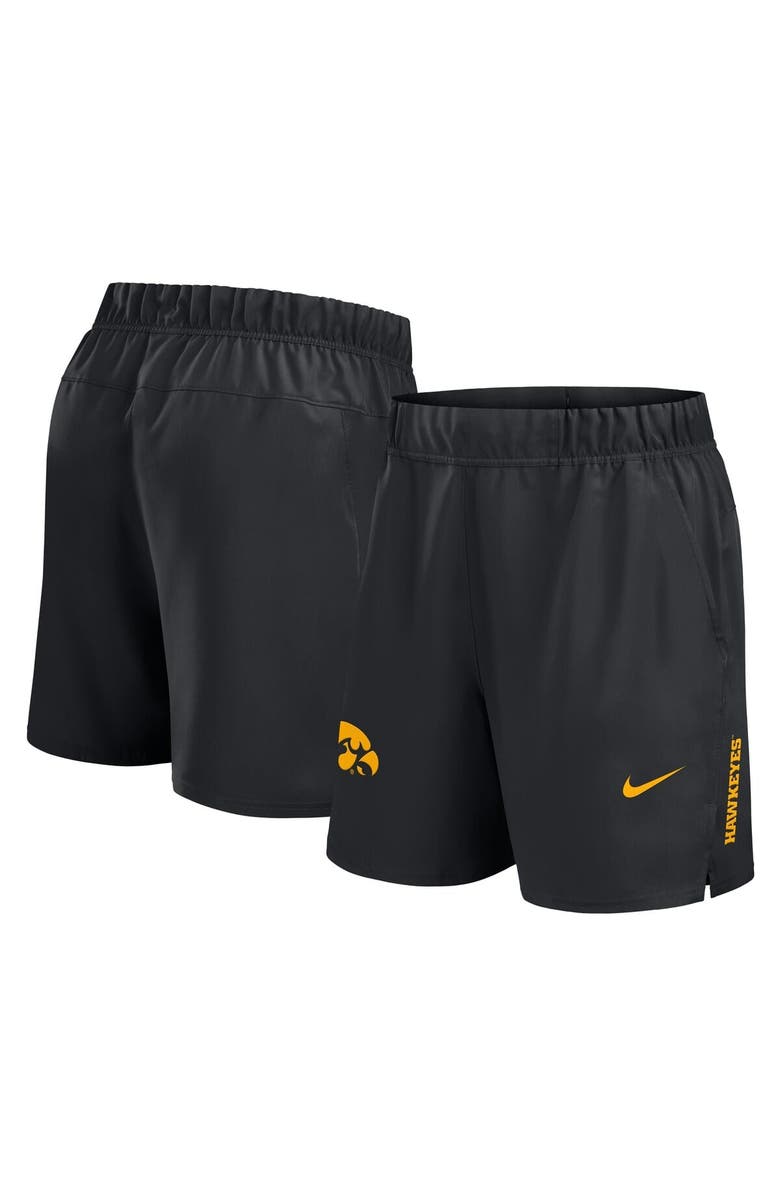 Nike Men's Nike Black Iowa Hawkeyes Primetime Woven Victory Performance Shorts, Main, color, Black
