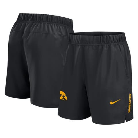 Men's Nike Black Iowa Hawkeyes Primetime Woven Victory Performance Shorts