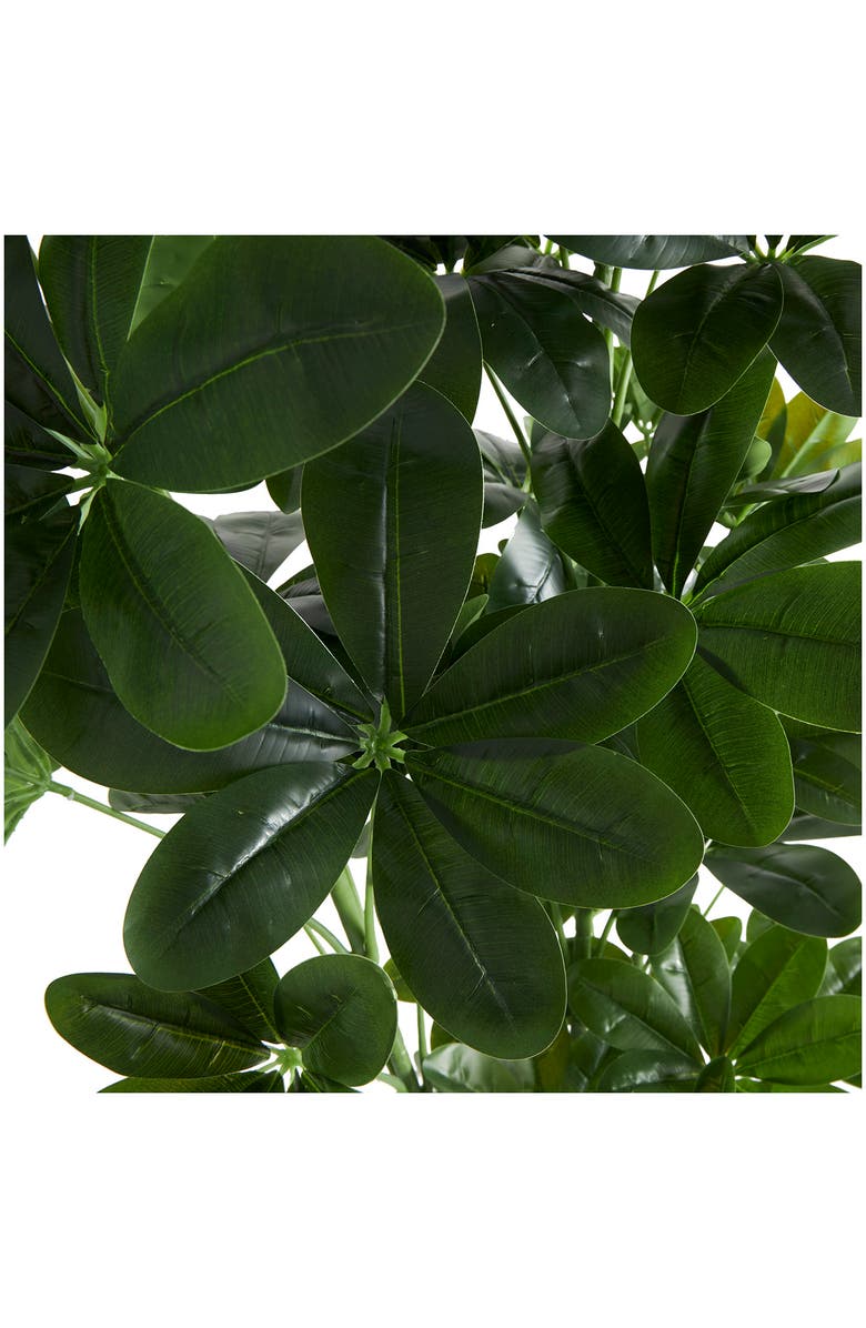 GINGER BIRCH STUDIO Green Faux Foliage Potted Artificial Tree, Alternate, color, 