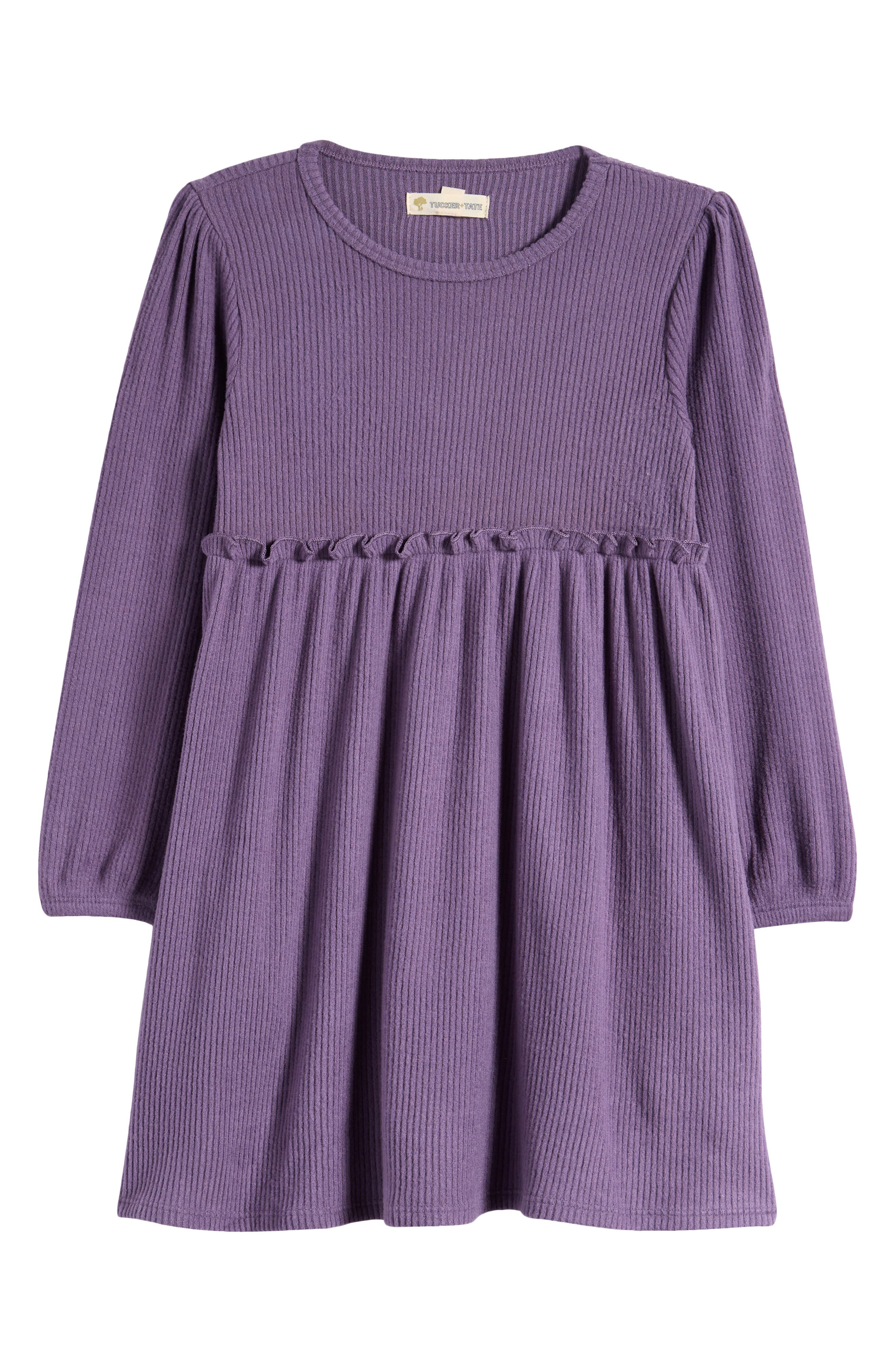 Tucker + Tate Kid's Ruffle Long Sleeve Dress