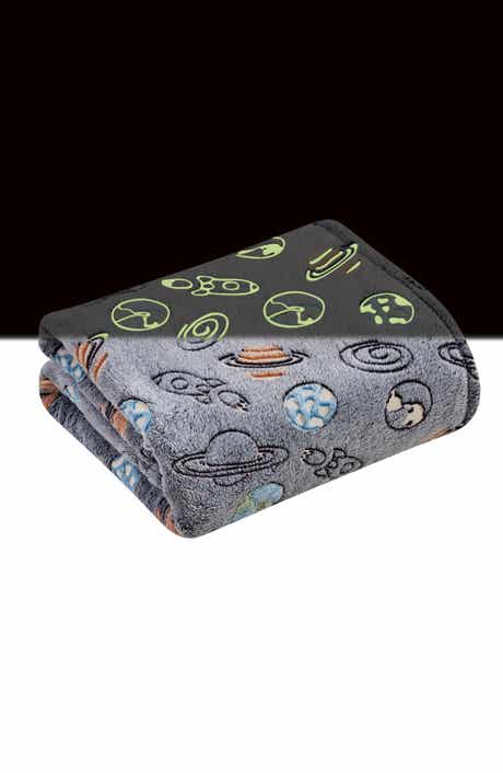 Luxury Home Glow in the Dark Fleece Throw Blanket