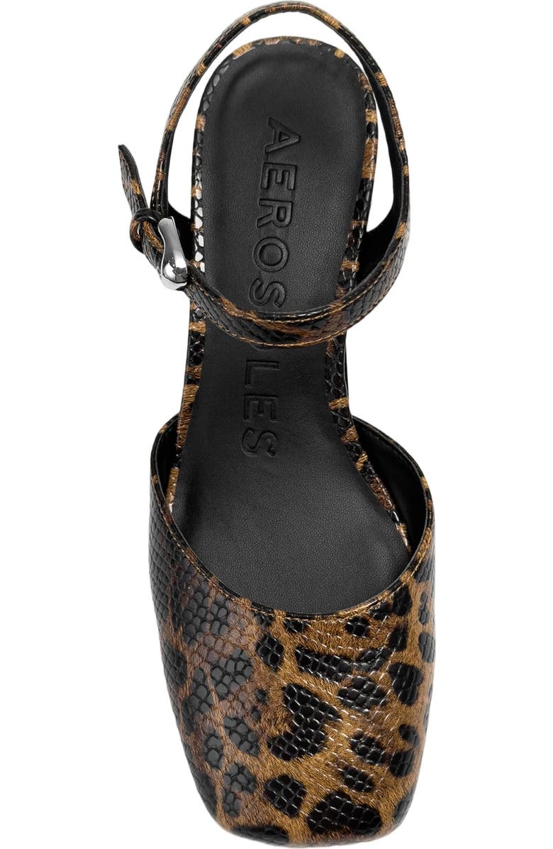 Aerosoles Senna Ankle Strap Platform Pump, Alternate, color, Jaguar Print