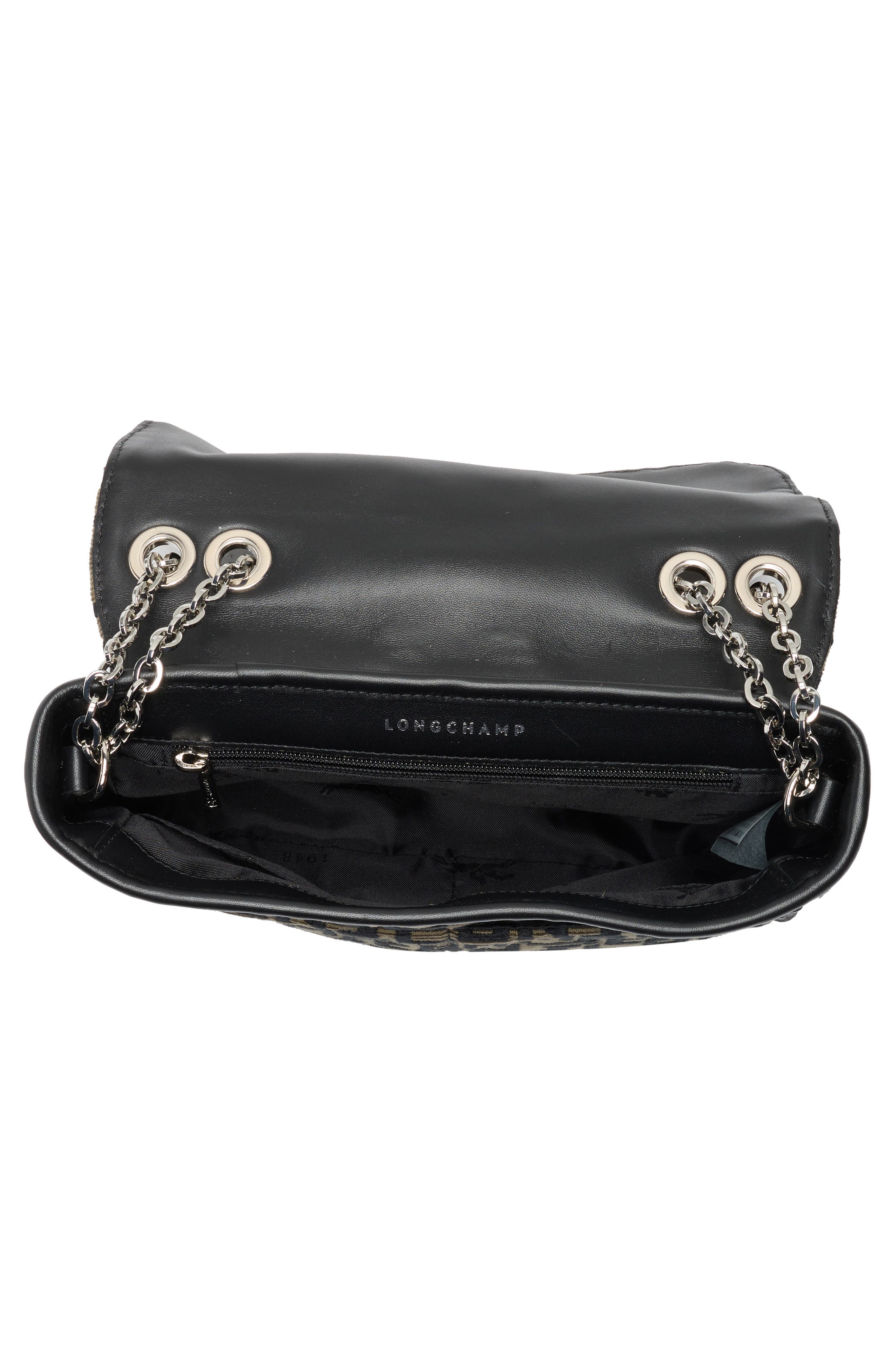 Longchamp Amazone Embroidered Convertible Crossbody Bag, Alternate, color, 