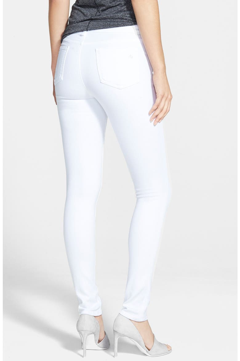 'The Skinny' Jeans, Alternate, color, BRIGHT WHITE