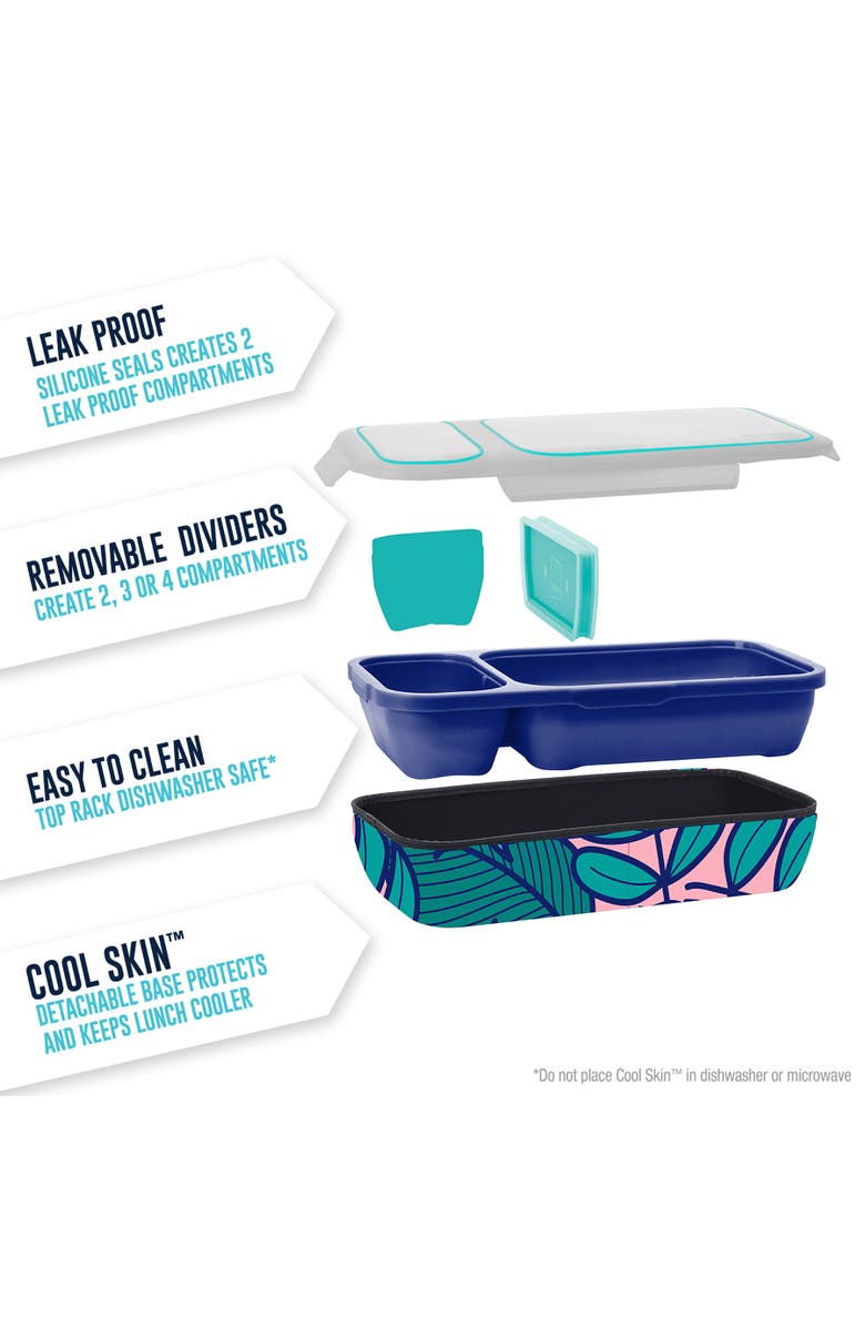 SMASH Switch Up Lunch Box with 16.9 fl oz Bottle, Alternate, color, Multicolored