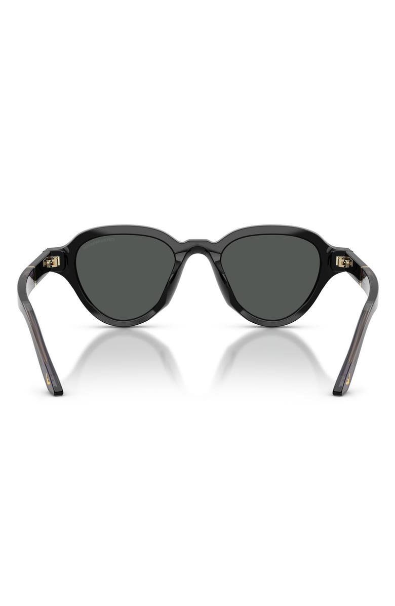 Emporio Armani 47mm Small Irregular Sunglasses, Alternate, color, 