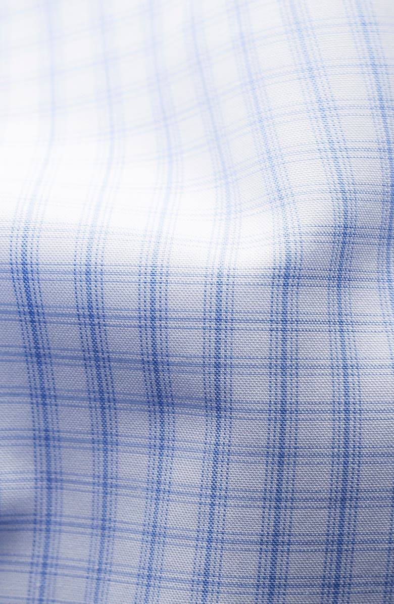 Eton Contemporary Fit Check Dress Shirt, Alternate, color, 