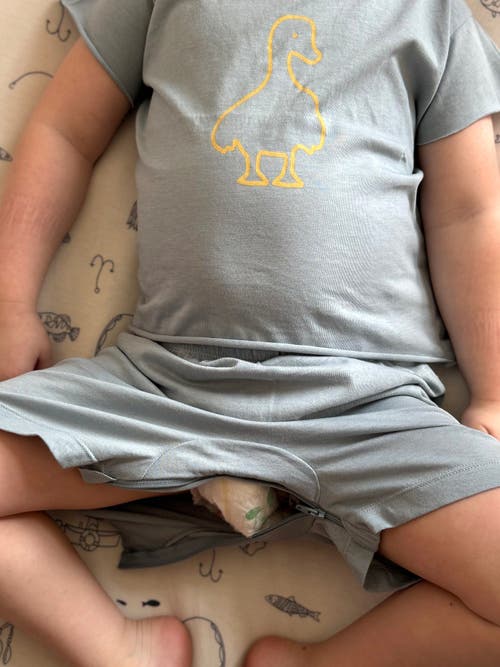 Gunamuna Cotton T-shirt & Short Set