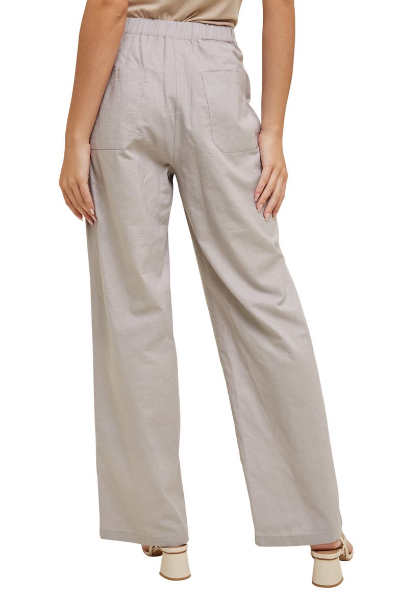 High Rise Wide Leg Pants, Alternate, color, MIST
