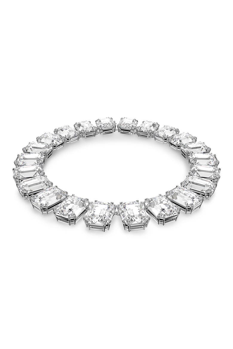 Millenia Crystal Collar Necklace, Main, color, CRYSTAL
