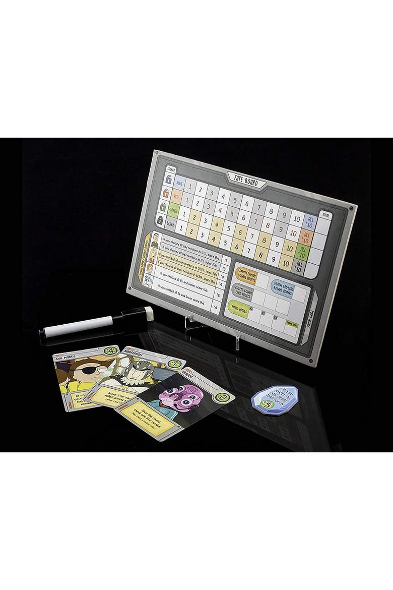 Rick And Morty The Morty Zone Dice Game, Alternate, color, Multicolored