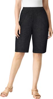 Roaman's Plus Size Easy-Wear Bermuda Short