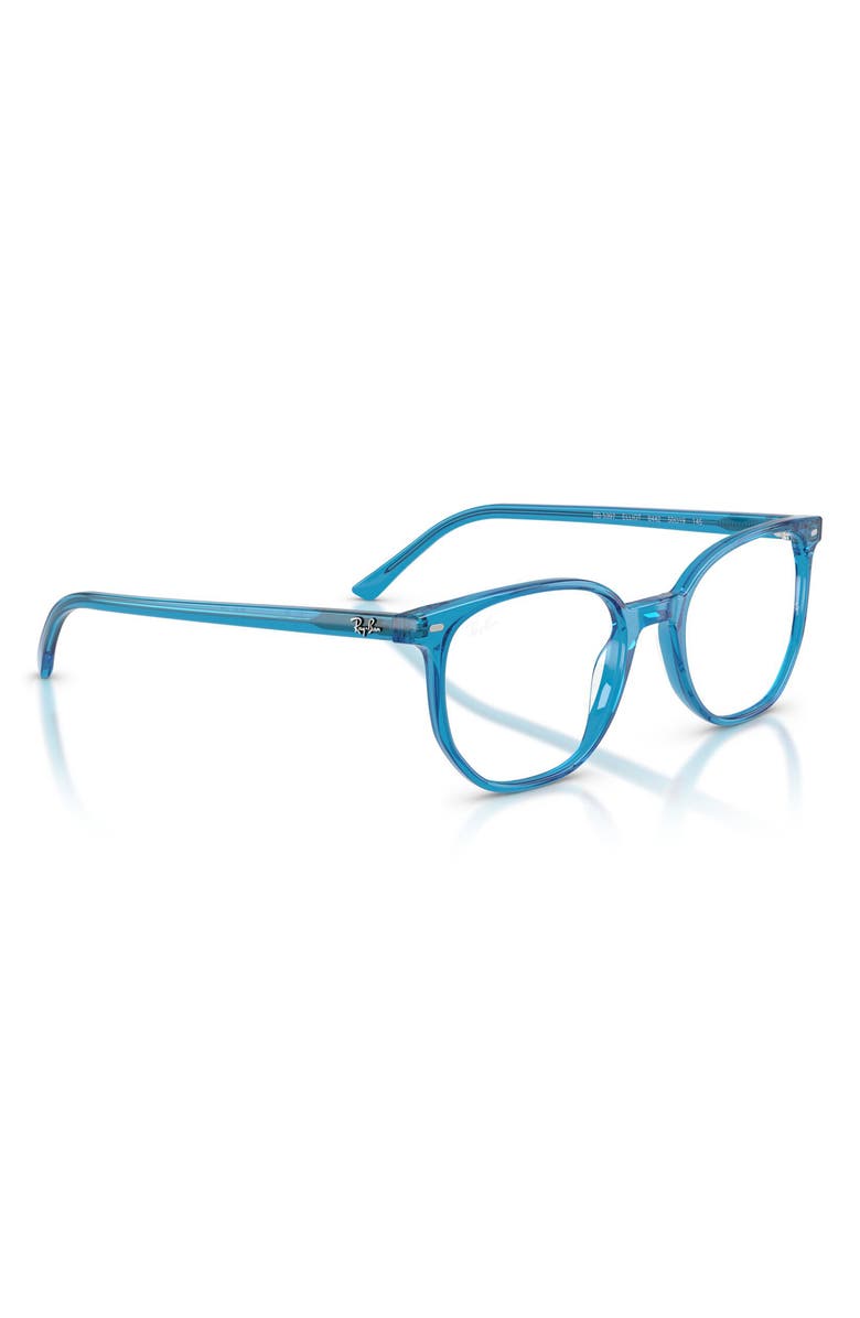 Ray-Ban Elliot 48mm Irregular Optical Glasses, Alternate, color, Blue
