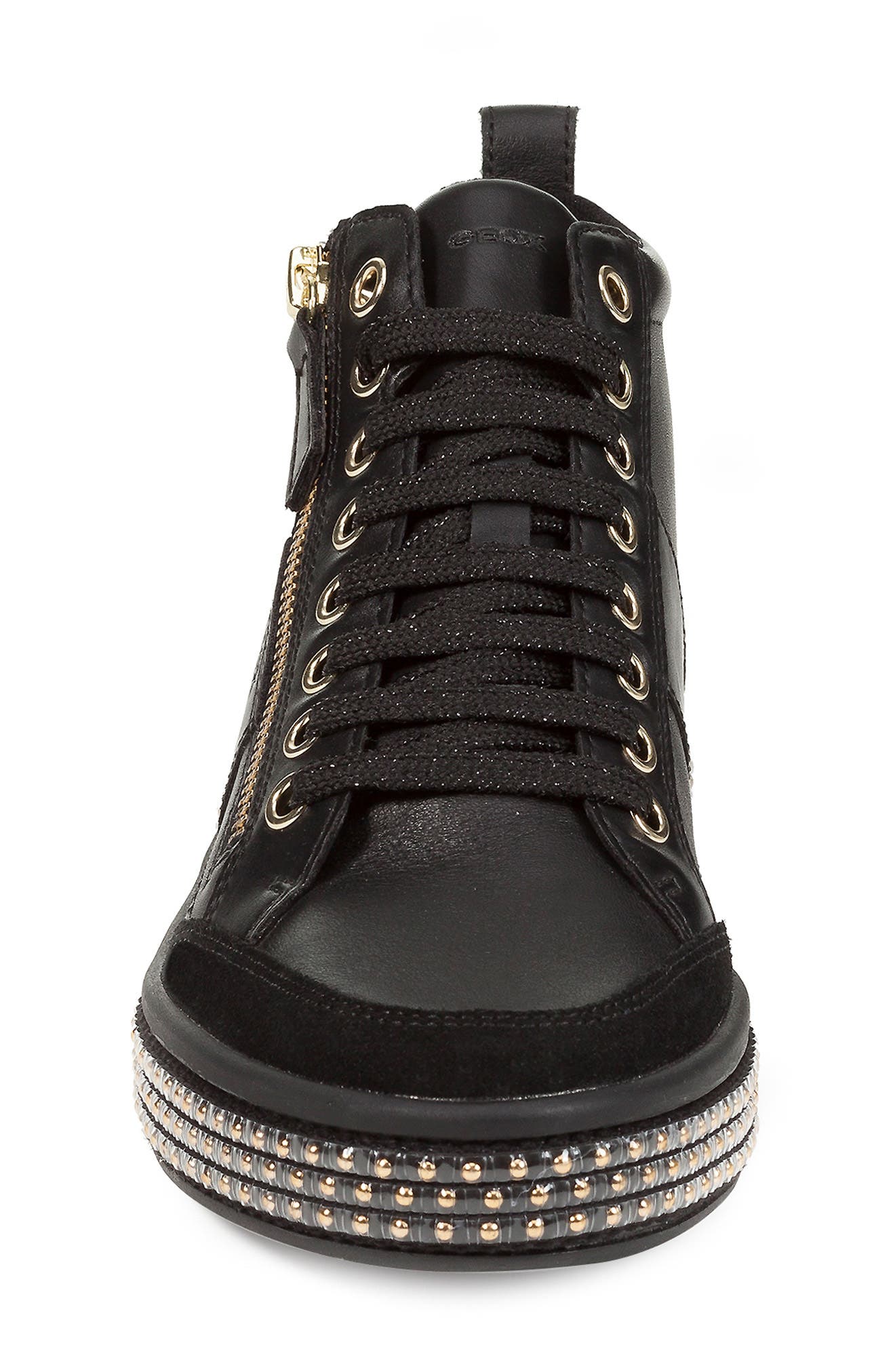 Geox Leelu High Top Sneaker, Alternate, color, 