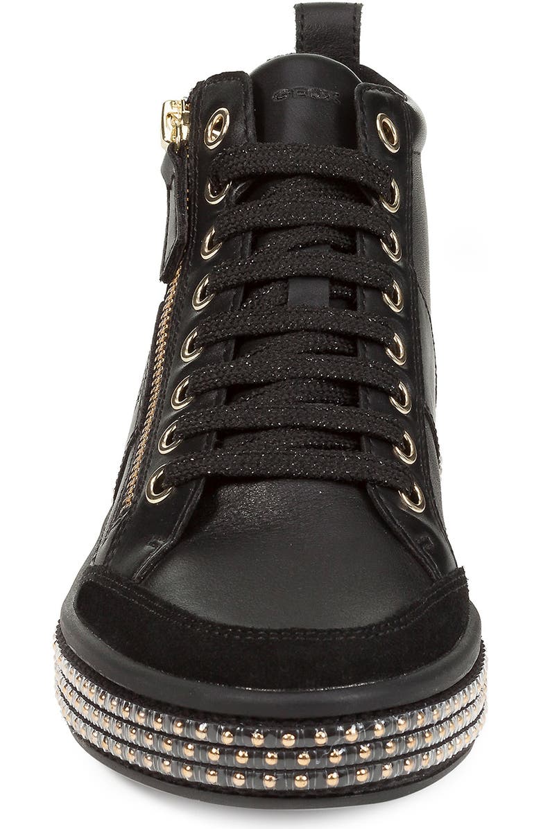 Geox Leelu High Top Sneaker, Alternate, color,