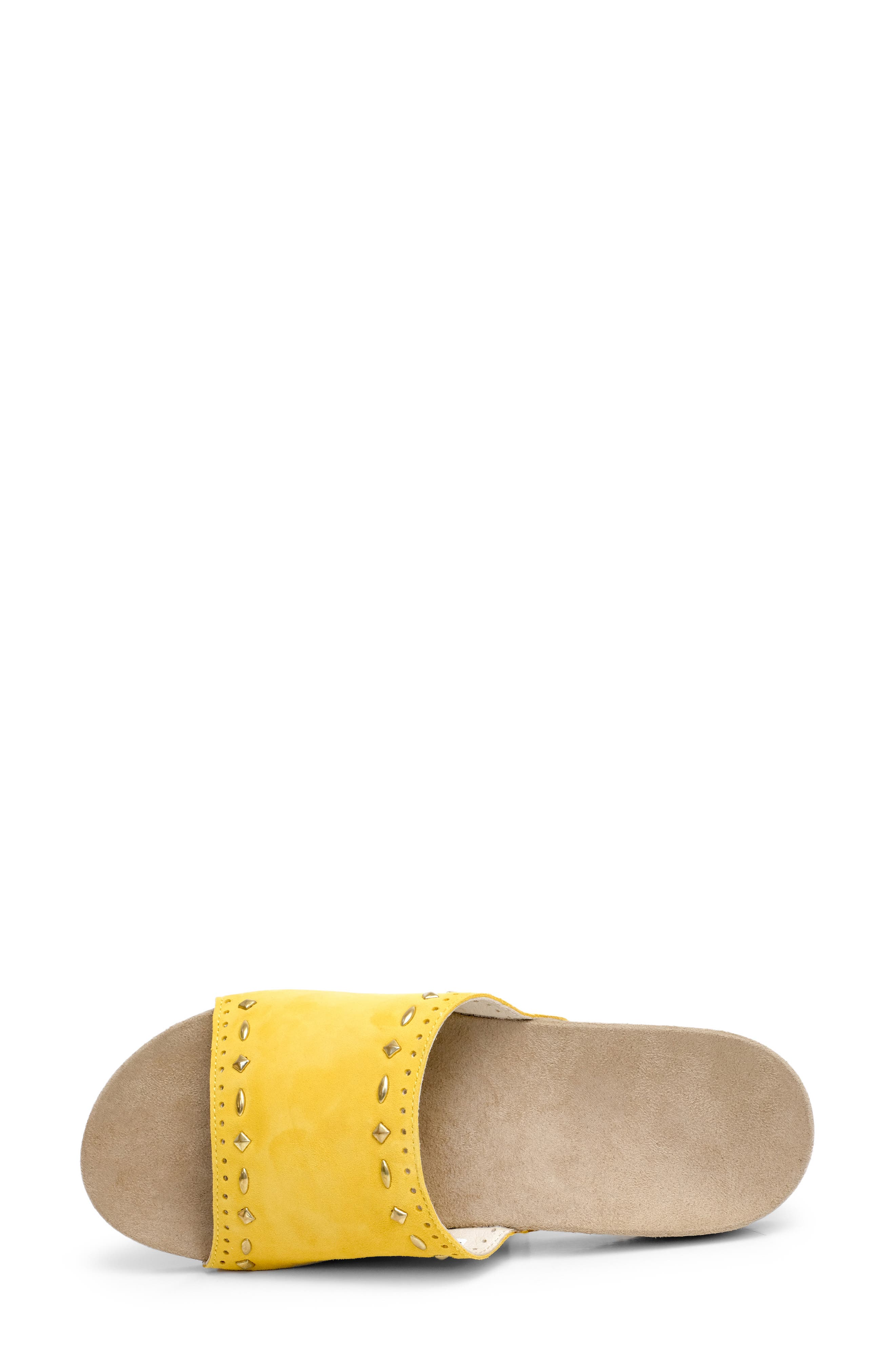 Sofia Stud Sandal, Alternate, color, MINERAL YELLOW