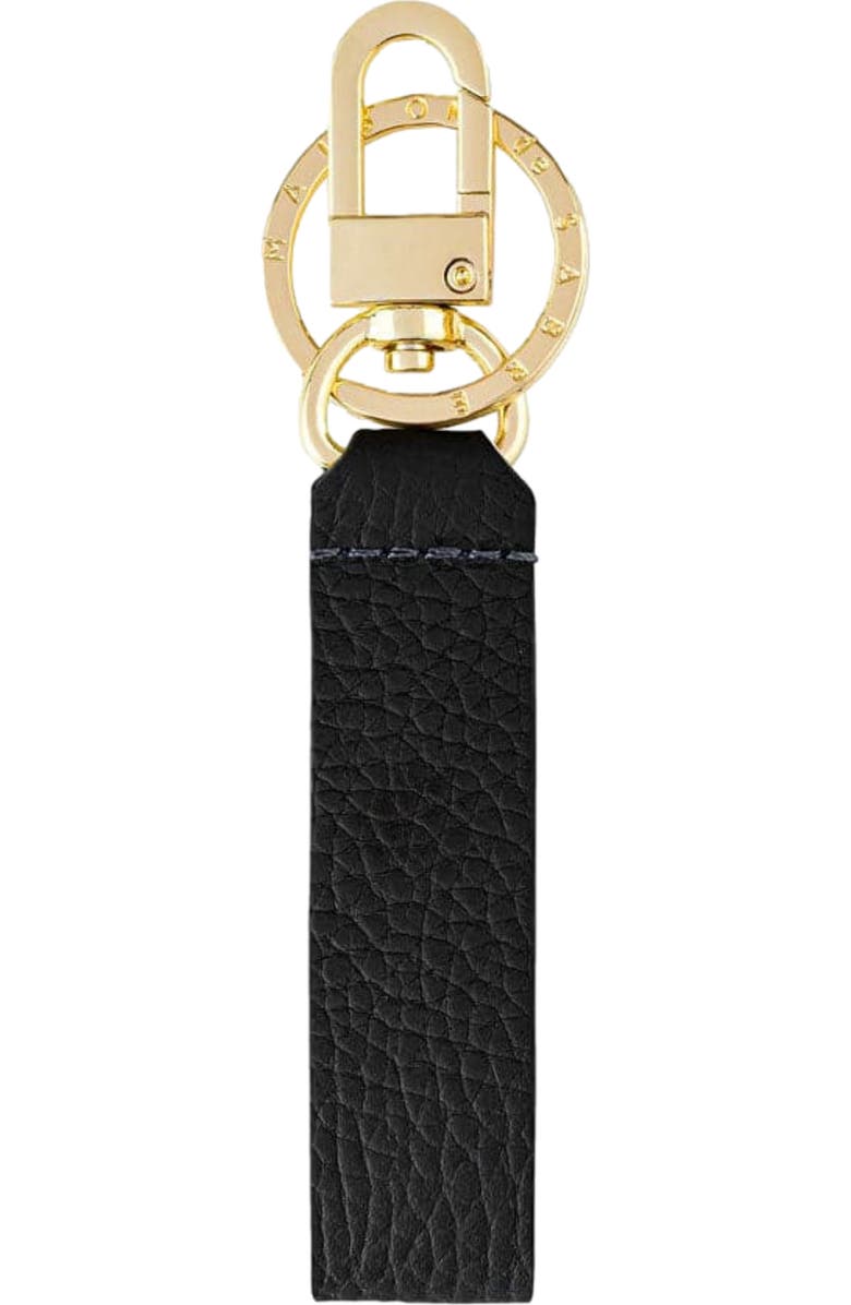 MAISON de SABRÉ Upcycled Leather Keychain, Main, color,