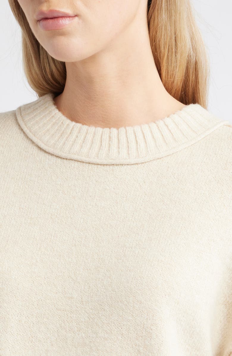 CITY BLUES Crop Sweater, Alternate, color, Oatmeal