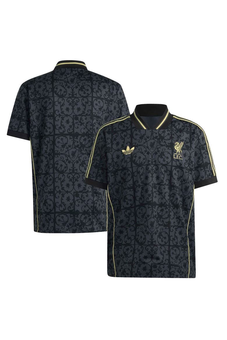 Unisex adidas Gray Liverpool Lifestyler Jersey, Main, color, Gray