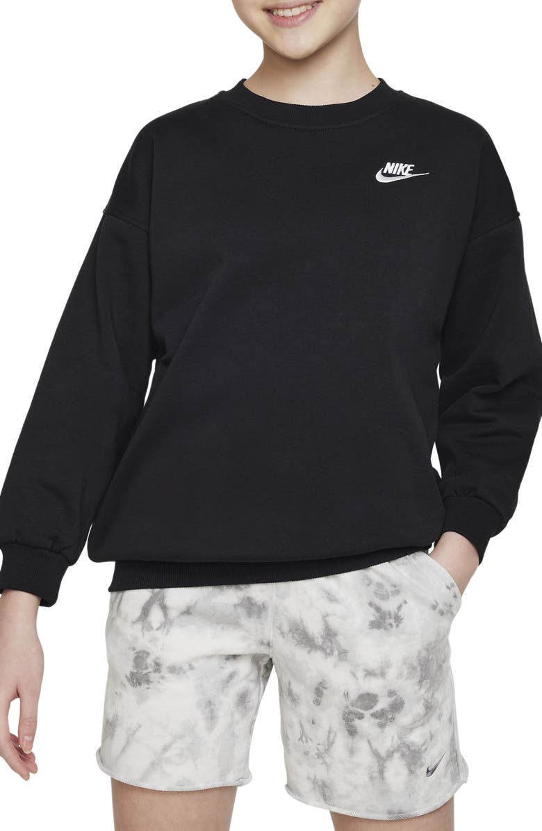 Nike Kids' Sportswear Club Fleece Sweatshirt, Main, color,