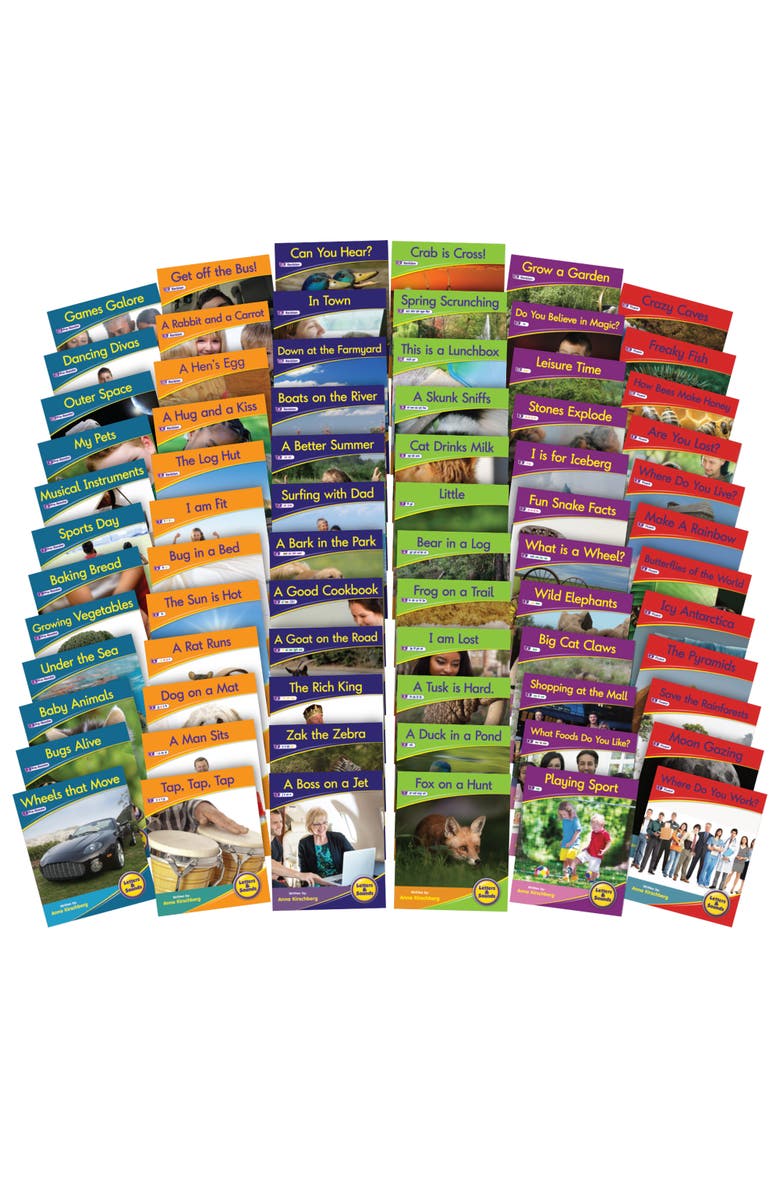 Junior Learning Letters and Sound Set 1 Non Fiction Educational Learning, Alternate, color, Multicolored