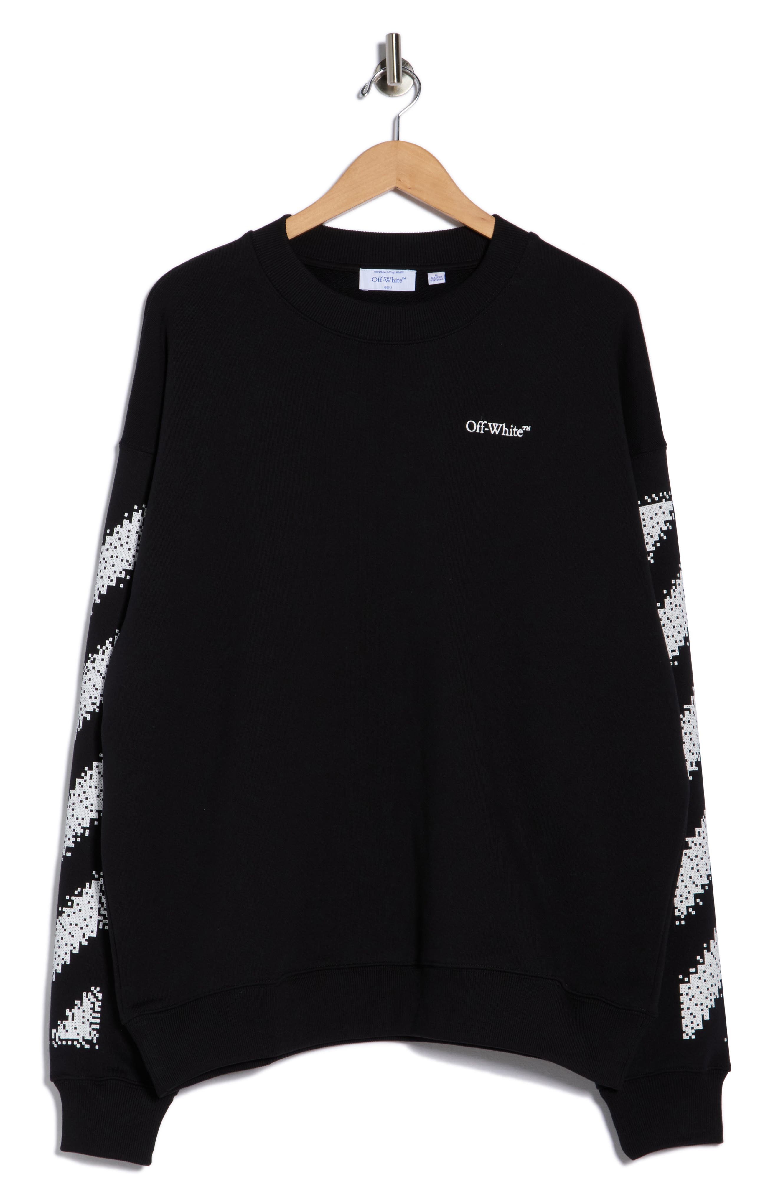 Off-White Pixel Diagonal Skate Sweatshirt