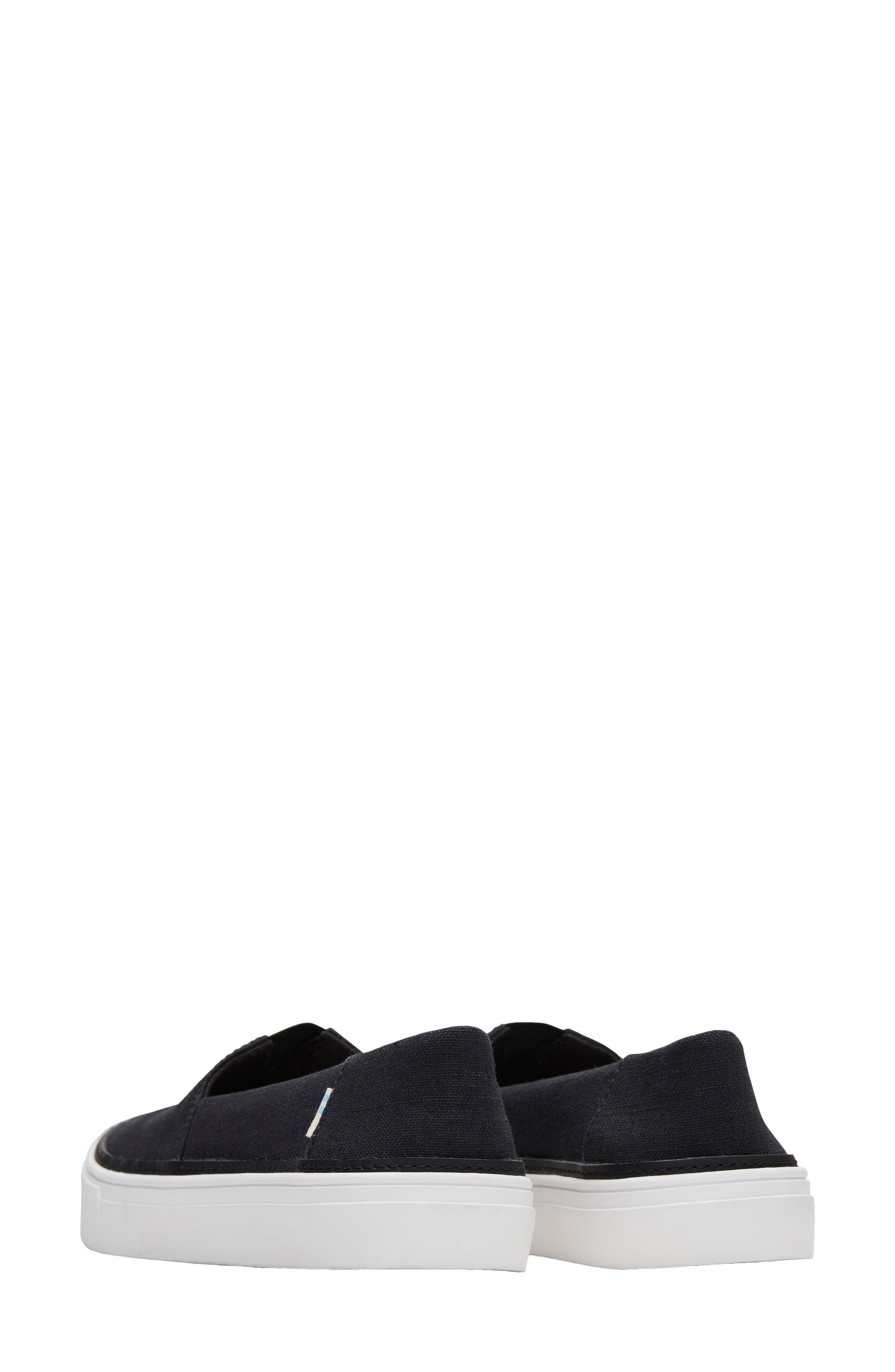 TOMS Parker Platform Slip-On Sneaker, Alternate, color, 