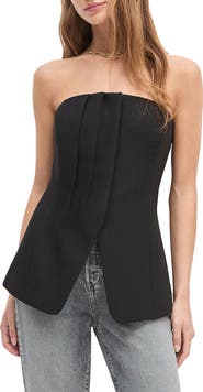 Favorite Daughter Missed Your Chance Bustier Strapless Top