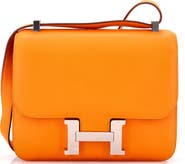 Pre-Owned Hermes Constance Bag Evercolor 24
