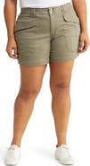 Wit & Wisdom 'Ab'Solution Flap Pocket High Waist Shorts