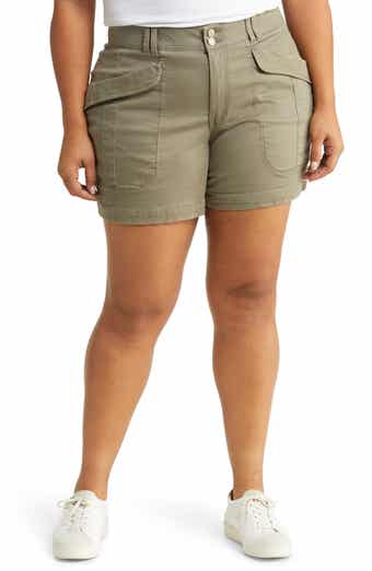 Wit & Wisdom 'Ab'Solution Flap Pocket High Waist Shorts