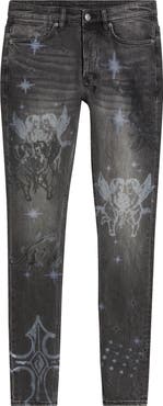 Ksubi Van Winkle AXL Cherub Skinny Jeans