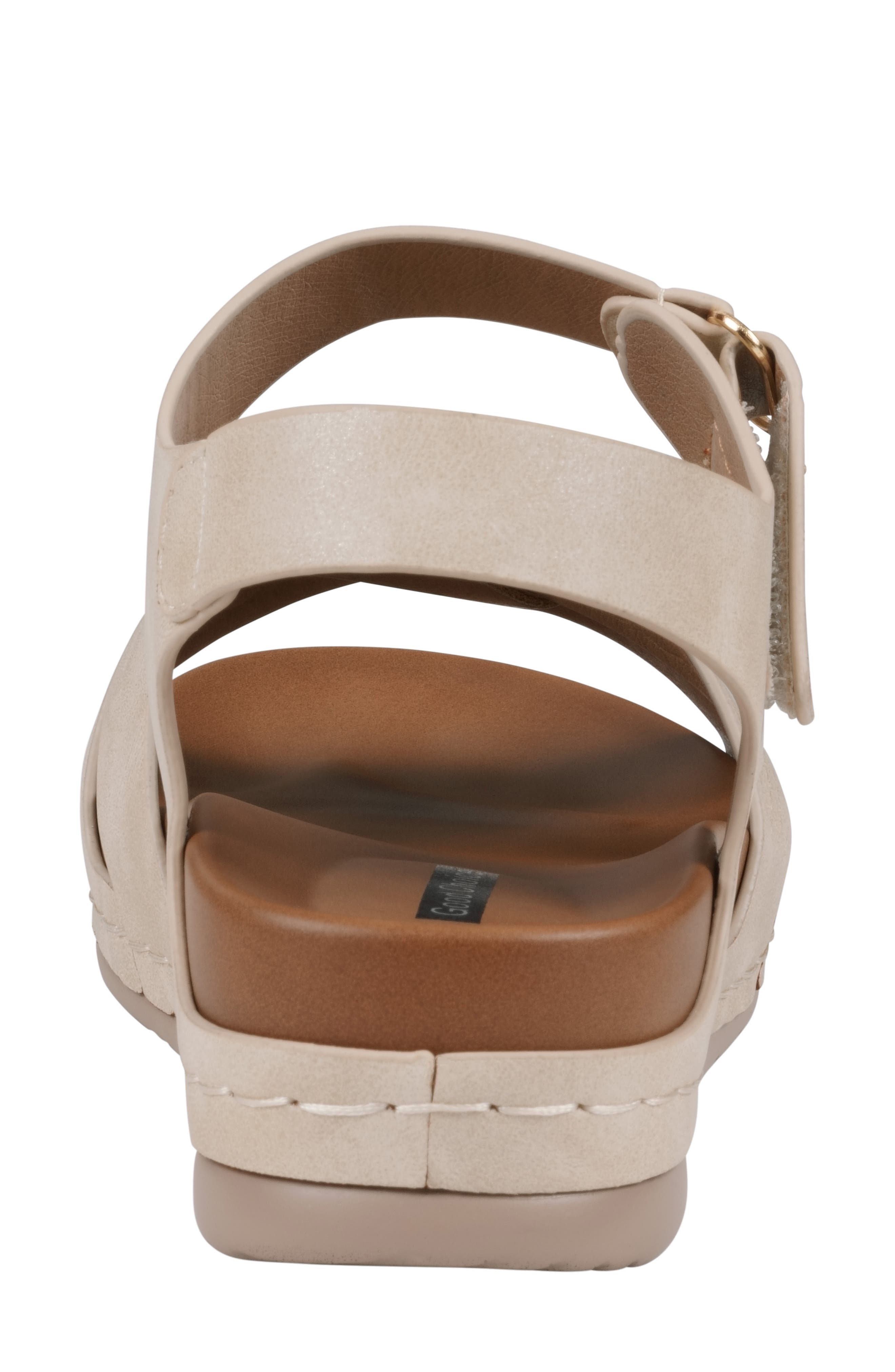GC SHOES Nala Comfort Wedge Sandal, Alternate, color, Beige